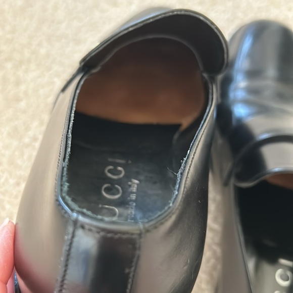 GUCCI amazingly beautiful elegant loafers. Logo is discreet. Workmanship 5⭐️ - Picture 9 of 13